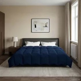    Nyári Takarmány Sövényes Sötét kék 200 x 220 cm Mikroszál
