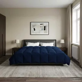    Nyári Takarmány Sövényes Sötét kék 240 x 260 cm Mikroszál