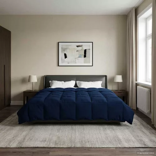  Nyári Takarmány Sövényes Sötét kék 240 x 260 cm Mikroszál