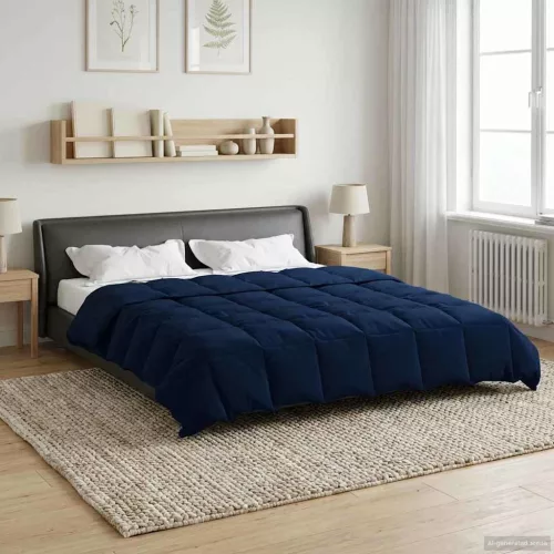  Nyári Takarmány Sövényes Sötét kék 240 x 260 cm Mikroszál
