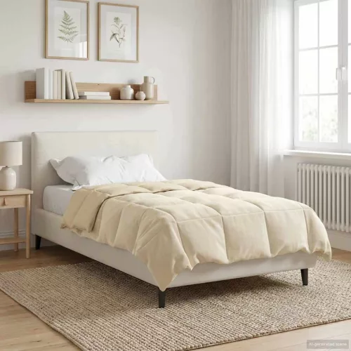  Nyári Takarmány Sövényes Krém 155 x 220 cm Mikroszál