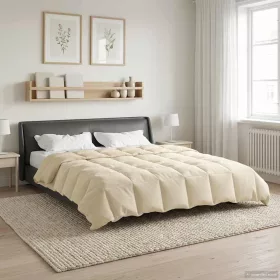  Nyári Takarmány Sövényes Krém 220 x 240 cm Mikroszál