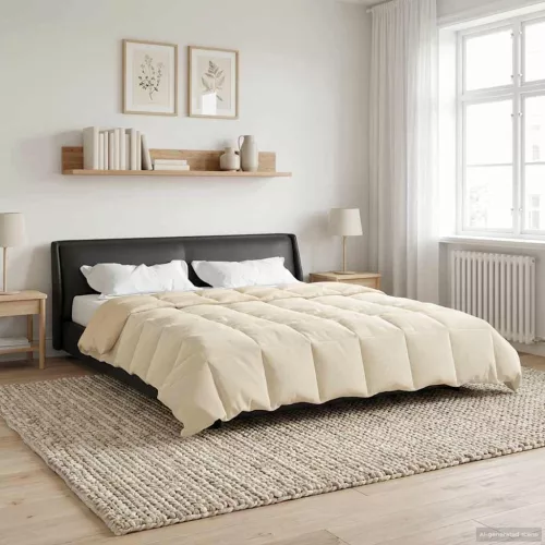  Nyári Takarmány Sövényes Krém 240 x 260 cm Mikroszál