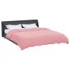  Teljes éves takaró Sövényes Rózsaszín 220 x 260 cm Mikroszál