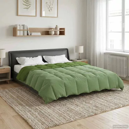  Teljes éves takaró Sövényes Zöld 200 x 200 cm Mikroszál