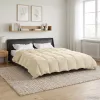  Teljes éves takaró Sövényes Krém 200 x 200 cm Mikroszál