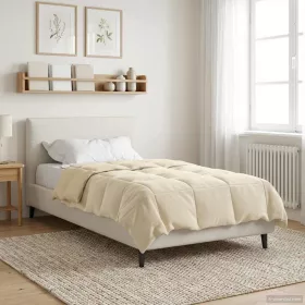    Teljes éves takaró Sövényes Krém 135 x 220 cm Mikroszál