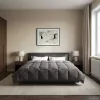  Téli takaró Sövényes Világosszürke 220 x 240 cm Mikroszál