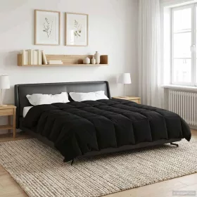  Téli takaró Sövényes Fekete 200 x 220 cm Mikroszál