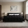  Téli takaró Sövényes Fekete 200 x 220 cm Mikroszál