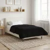  Nyári Takarmány Fekete 140 x 200 cm Mikroszálas és Teddy plüss