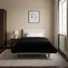  Nyári Takarmány Fekete 155 x 200 cm Mikroszálas és Teddy plüss