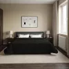  Nyári Takarmány Fekete 200 x 240 cm Mikroszálas és Teddy plüss