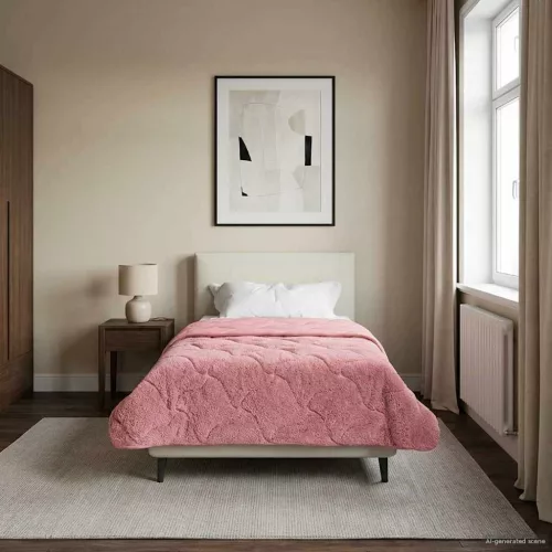  Nyári Takarmány Sövényes Rózsaszín 135 x 200 cm