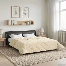    Nyári Takarmány Krém 200 x 200 cm Mikroszálas és Teddy plüss