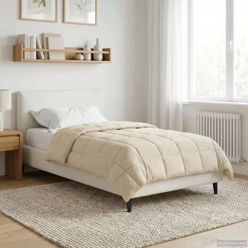  Nyári Takarmány Krém 140 x 220 cm Mikroszálas és Teddy plüss