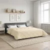  Nyári Takarmány Krém 220 x 240 cm Mikroszálas és Teddy plüss