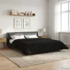  Teljes éves takaró Sövényes Fekete 200 x 200 cm