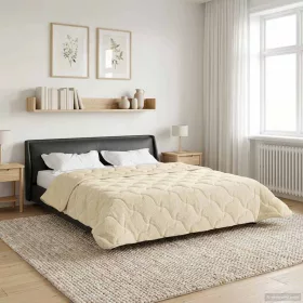  Teljes éves takaró Sövényes Krém 240 x 260 cm