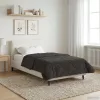  Téli takaró Antracit 155 x 200 cm Mikroszálas és Teddy plüss