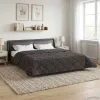  Téli takaró Antracit 240 x 260 cm Mikroszálas és Teddy plüss