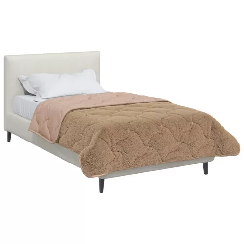  Téli takaró Tópszínű 135 x 200 cm Mikroszálas és Teddy plüss