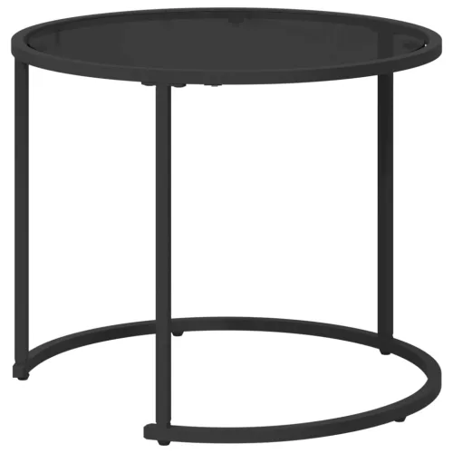  Kávasztal Szett 2 pcs 55 x 55 x 45 cm acél