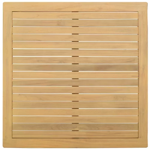  Dohányzóasztal Világos akác 85 x 85 x 45 cm Tömör Akácfa