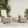  Kerti Szék 2 pcs Beige és krém 56 x 60 x 112 cm