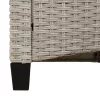  Kerti pad párnával 105 x 60 x 112 cm acél