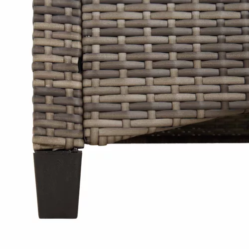  Kerti pad párnával 105 x 60 x 112 cm acél