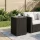  Oldal asztal Fekete 35 x 35 x 70 cm polirattan