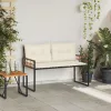  Fa réteg pad párnával Egyszínű párnával Krém 114 x 55 x 77 cm