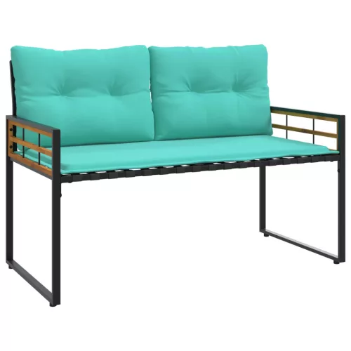  Fa réteg pad párnával Egyszínű párnával Türkiz 114 x 55 x 77 cm