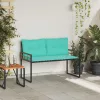  Fa réteg pad párnával Egyszínű párnával Türkiz 114 x 55 x 77 cm