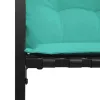  Fa réteg pad párnával Egyszínű párnával Türkiz 114 x 55 x 77 cm