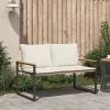  pad párnával Beige és Krémszínű 115 x 65 x 72 cm Rattan