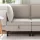  Sarok Sofa tárolóval Zabpehely Bársony