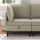  Sarok Sofa tárolóval Homokszín Bársony