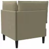  Sarok Sofa tárolóval Khaki Bársony