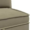  Sarok Sofa tárolóval Khaki Bársony