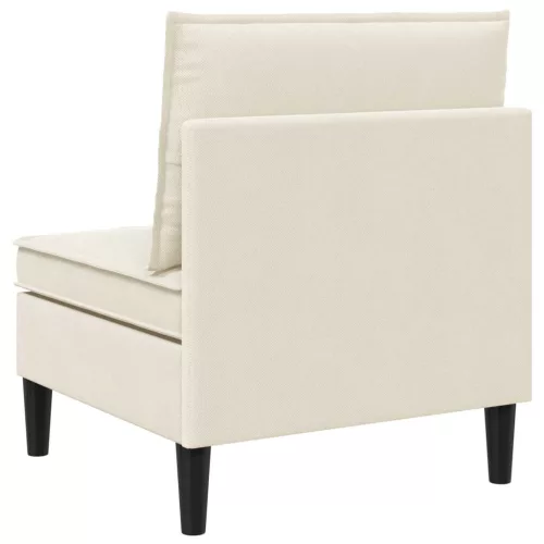  Középső Sofa tárolóval Krémszínű Bársony