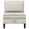  Középső Sofa tárolóval Zabpehely Bársony