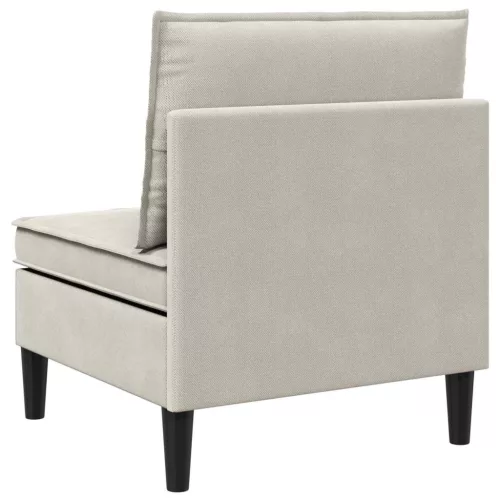  Középső Sofa tárolóval Zabpehely Bársony