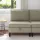  Középső Sofa tárolóval Homokszín Bársony