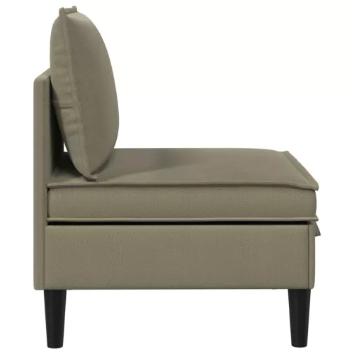  Középső Sofa tárolóval Khaki Bársony