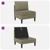  Középső Sofa tárolóval Khaki Bársony