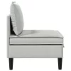  Középső Sofa tárolóval Világosszürke Bársony