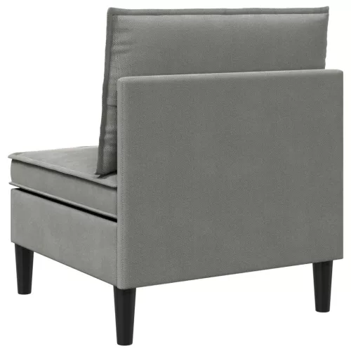  Középső Sofa tárolóval Sötétszürke Bársony