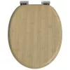  WC ülőke Világos bambusz szín 44 x 38 cm MDF lap